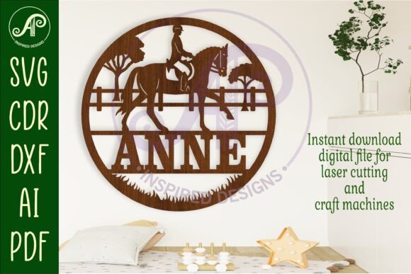 Download Equestrian Horse Riding Name Wall Art - Horse riding Collection
