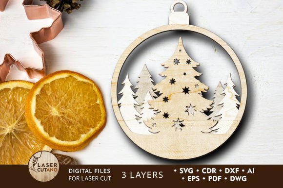 Download Christmas Tree Ornament, Multilayer Decor - Premium Resources